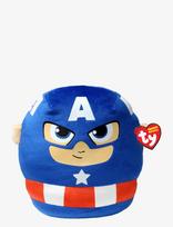 TY - Captain America - Squish 25Cm - Pliušinis žaislas - Marga / raštuota