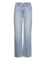 ABRAND - 99 Baggy Jean Gina Rcy - Platūs džinsai - Mėlyna