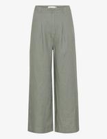 InWear - Pegiw Pants - Lininės kelnės - Žalia