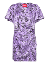 Crās - Prismcras Dress - Trumpa suknelė - Violetinė
