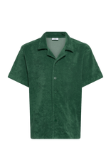 Grunt - Graugust Terry Ss Shirt - Marškiniai trumpomis rankovėmis - Žalia