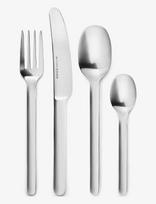 Eva Solo - Nordic Kitchen Mat Bestik 16 Stk. - Stalo įrankių rinkinys - Sidabro