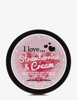 I LOVE - I Love Body Butter Strawberries Cream - Kūno sviestas - Nude