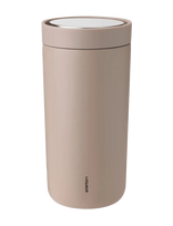 Stelton - To Go Click Termokop 0.4 L. Heather - Termosinis puodelis - Smėlio