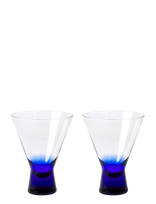 Broste Copenhagen - Konus Cocktailglas - Kokteilių taurė - Mėlyna