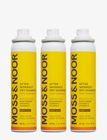 MOSS & NOOR - After Workout Dry Shampoo Dark Hair Pocket Size Fresh Grapefruit 3 Pack - Sausas šampūnas - Nude