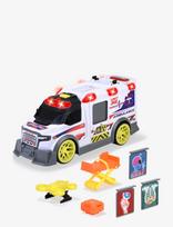 Dickie Toys - Dickie Toys Ambulance - Greitosios pagalbos automobilis - Marga / raštuota