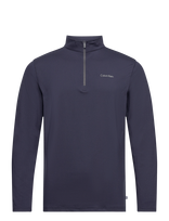 Calvin Klein Golf - Newport Half Zip - Flisiniai ir apatiniai megztiniai - Tamsiai mėlyna