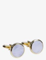 Portia 1924 - Mother Of Pearl Cuff Links - Rankogalių sąsagos - Aukso