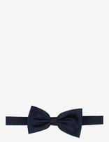 Portia 1924 - Solid Bow Tie Polyester - Peteliškė - Tamsiai mėlyna