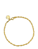 Syster P - Herringbone Twisted Bracelet Gold - Apyrankė - Aukso