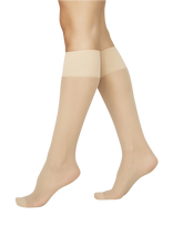 Swedish Stockings - 2-Pack Elin Premium Knee-Highs - Kojinės iki kelių - Smėlio