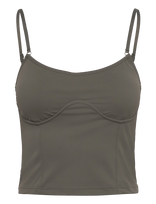 Rethinkit Studios - Butter Soft Top True To Body - Marškinėliai be rankovių - Žalia