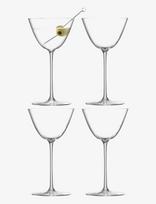 LSA International - Martini-Glas Borough Sæt 4 Lsa - Kokteilių taurė - Nude