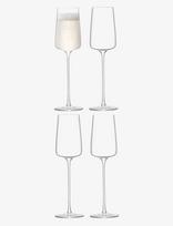 LSA International - Champagneglas Metropolitan Sæt 4 Lsa - Šampano taurės - Nude