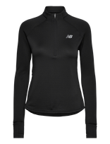New Balance - Rc Essential Heat Grid 1/2 Zip - Flisiniai ir apatiniai megztiniai - Juoda