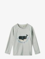Liewood - Noah Placement Longsleeve Swim Tee - UV viršutiniai drabužiai - Mėlyna
