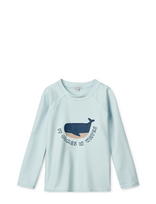 Liewood - Noah Placement Longsleeve Swim Tee - UV viršutiniai drabužiai - Mėlyna