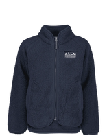 Didriksons - Gibbs Kids' Full-Zip - Flisinė striukė - Tamsiai mėlyna