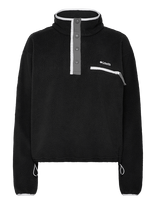 Columbia Sportswear - Helvetia Ii Cropped Half Snap Fleece - Sportiniai flisiniai ir viduriniai sluoksniai - Juoda