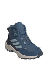 Adidas Terrex - Terrex Ax4R Mid K - Žieminiai batai su raišteliais - Tamsiai mėlyna