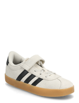 Adidas Sportswear - Vl Court 3.0 El C - Žemakulniai sportbačiai - Kreminė spalva