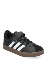 Adidas Sportswear - Vl Court 3.0 El C - Žemakulniai sportbačiai - Juoda