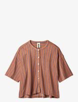 Bongusta - Naram Oversized Shirt - Marškinėliai trumpomis rankovėmis - Ruda