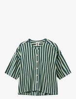 Bongusta - Naram Oversized Shirt - Marškinėliai trumpomis rankovėmis - Žalia