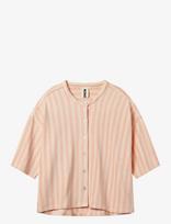 Bongusta - Naram Oversized Shirt - Marškinėliai trumpomis rankovėmis - Oranžinė