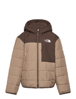 The North Face - B Reversible Shasta Fz Hooded Jacket - Dygsniuota striukė - Ruda