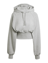 Adidas By Stella McCartney - Asmc Cr Hoodie - Sportinis džemperis su gobtuvu - Pilka