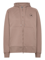 Adidas By Stella McCartney - Asmc Fz Hoodie - Sportinis džemperis su gobtuvu - Smėlio