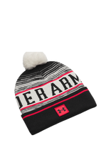 Under Armour - M Halftime Pom Beanie - Sportinė kepurė - Marga / raštuota