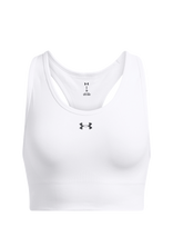 Under Armour - Vanish Seamless Mid Bra - Sportinė liemenė - Balta
