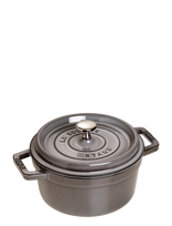STAUB - La Cocotte - Round Cast Iron - Troškintuvas - Pilka
