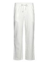 Woodbird - Wbeik Linen Pant - Lininės kelnės - Balta