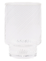 Anna Von Lipa - Luna Spiral Tumbler Low - Stiklinė vandeniui - Nude