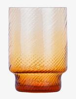 Anna Von Lipa - Luna Spiral Tumbler Low - Stiklinė vandeniui - Oranžinė