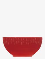 Aida - Confetti Chili Skål M/Relief Porcelæn 14 Cm. - Pusryčių dubenėlis - Raudona
