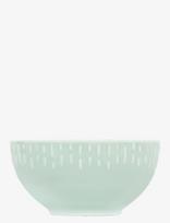 Aida - Confetti Pistachio Skål M/Relief Porcelæn 14 Cm. - Pusryčių dubenėlis - Žalia