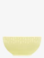 Aida - Confetti Lemon Skål M/Relief Porcelæn 14 Cm. - Pusryčių dubenėlis - Geltona