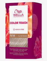 Wella Professionals - Wella Professionals Color Touch Pure Naturals Icy Ash Blonde 9/16 130 Ml - Priemonės spalvai apsaugoti - Smėlio