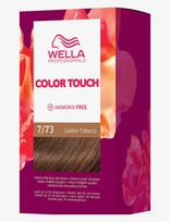 Wella Professionals - Wella Professionals Color Touch Deep Brown Golden Tobacco 7/73 130 Ml - Priemonės spalvai apsaugoti - Nude