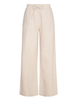 FREE/QUENT - Fqlava-Pants - Lininės kelnės - Smėlio