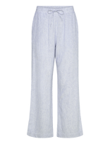 FREE/QUENT - Fqlava-Pants - Lininės kelnės - Mėlyna