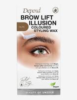 Depend Cosmetic - Pe Brow Illusion Wax Taupe Se/No/Dk - Antakių pomada - Nude