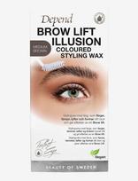 Depend Cosmetic - Pe Brow Illusion Wax M.brown Se/No/Dk - Antakių pomada - Nude