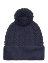 Helly Hansen - W Lumi Beanie - Sportinė kepurė - Tamsiai mėlyna