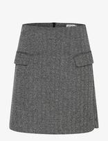 ICHI - Ihkate Jacquard Sk5 - Trumpas - Juoda